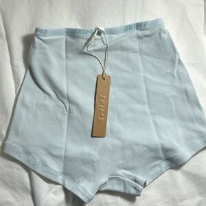 SKIMS COTTON LOGO HOT PANT frost NWT